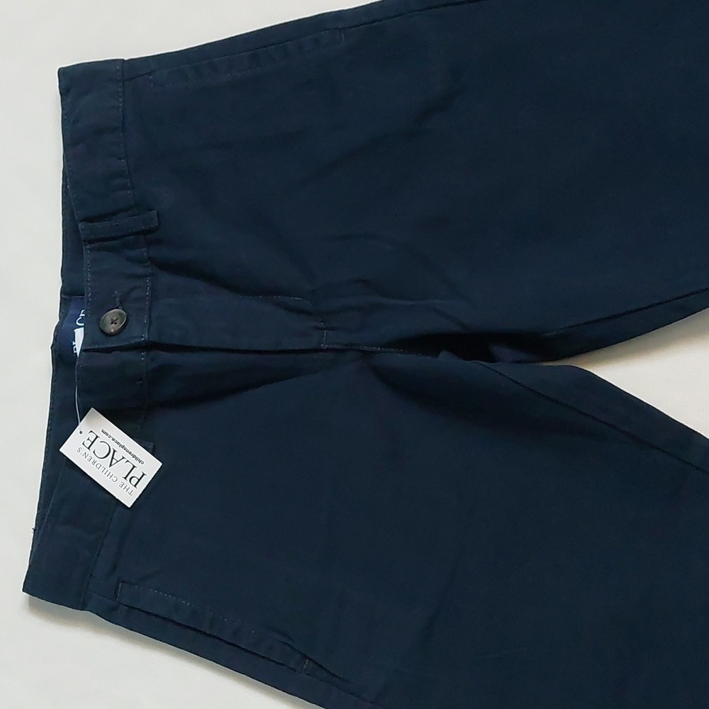 The‎ Children's Place Husky  Boys uniform chino Pants adjustable Waist Size 6